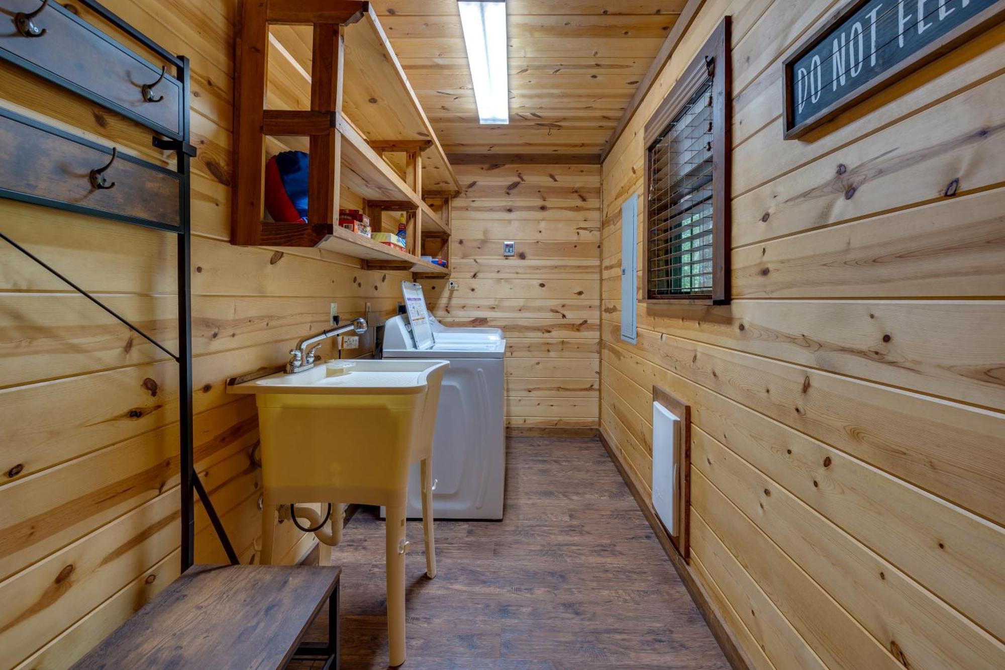 Cross Timbers Cabin On The Grove'S 25-Acres ブロークン・ボウ エクステリア 写真