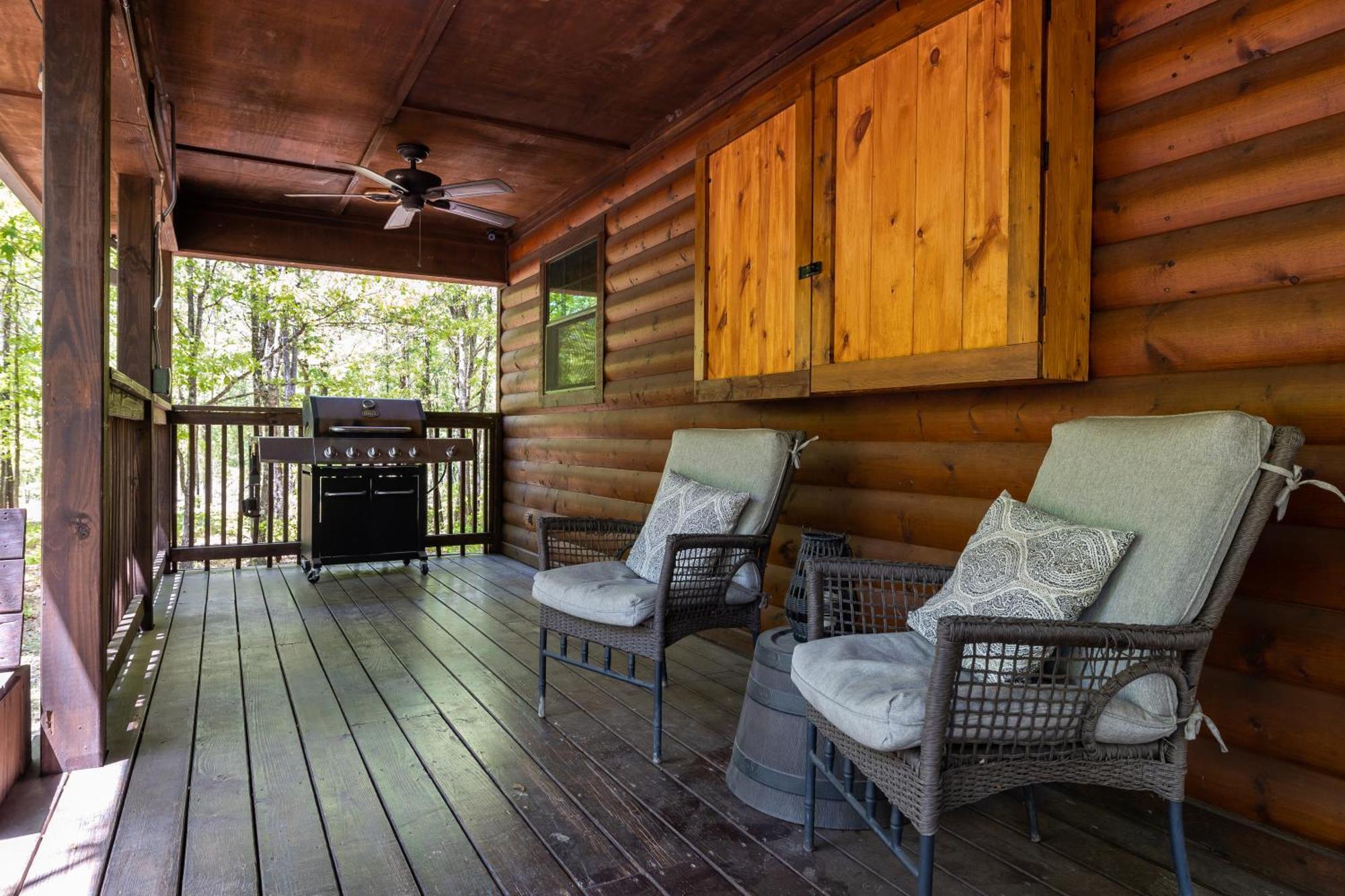 Cross Timbers Cabin On The Grove'S 25-Acres ブロークン・ボウ エクステリア 写真