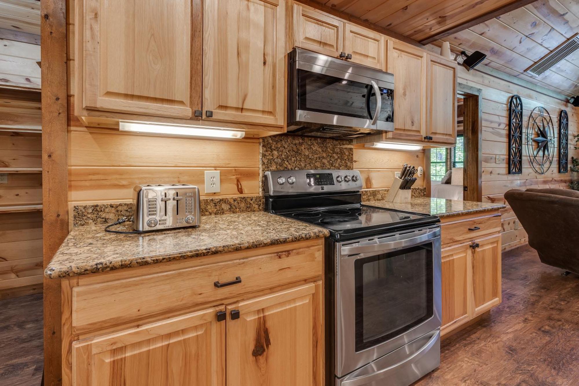 Cross Timbers Cabin On The Grove'S 25-Acres ブロークン・ボウ エクステリア 写真