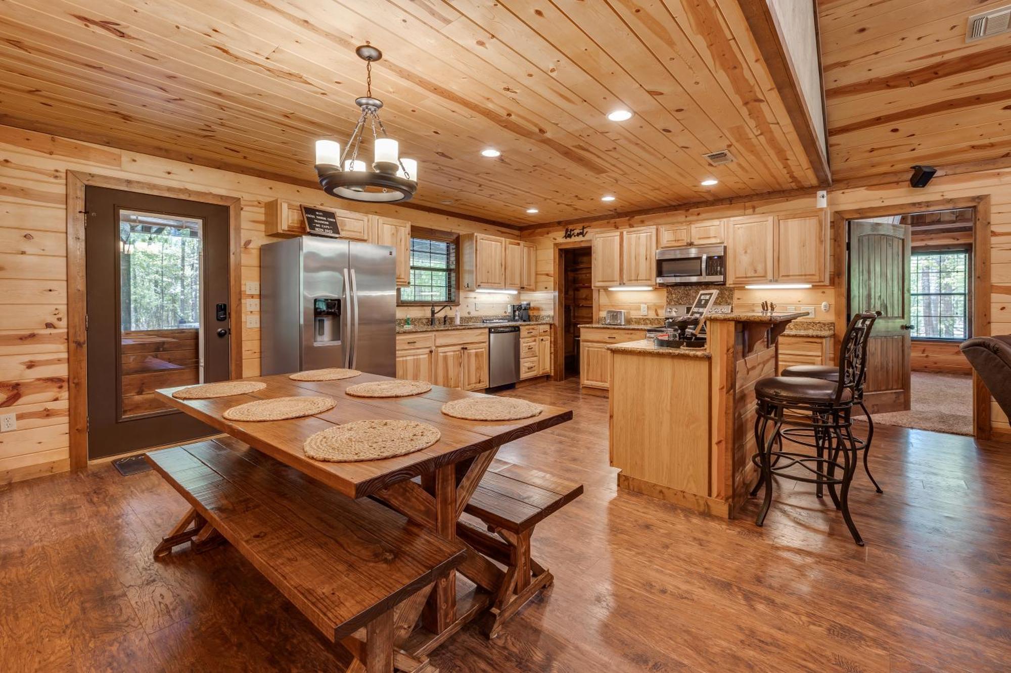 Cross Timbers Cabin On The Grove'S 25-Acres ブロークン・ボウ エクステリア 写真