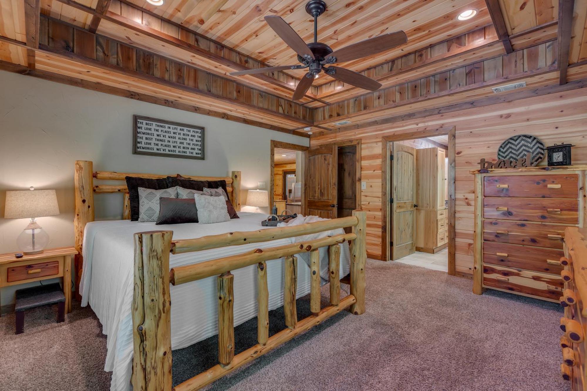Cross Timbers Cabin On The Grove'S 25-Acres ブロークン・ボウ エクステリア 写真