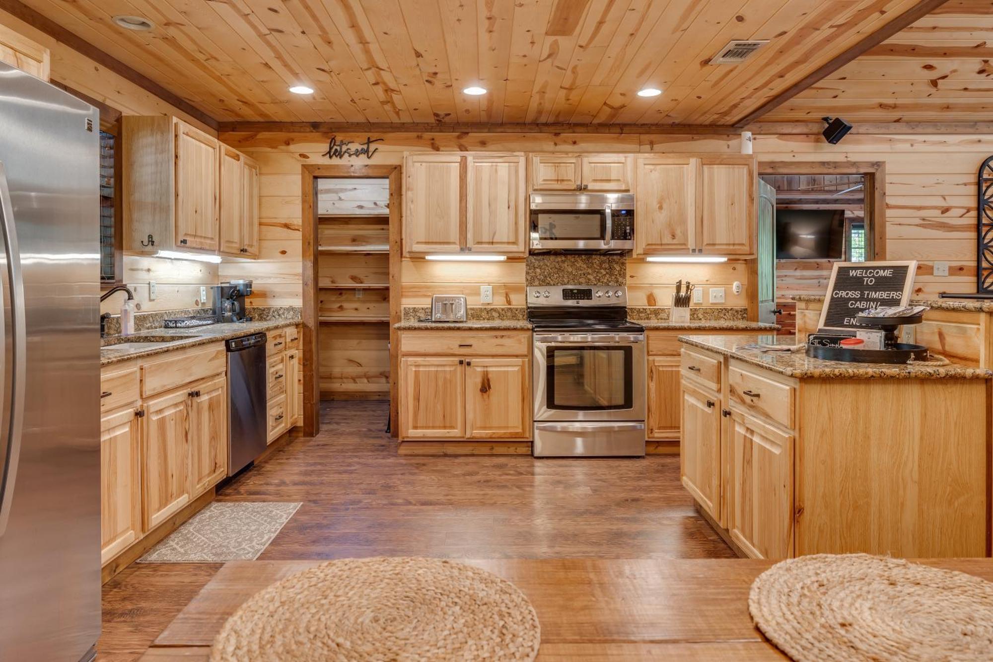 Cross Timbers Cabin On The Grove'S 25-Acres ブロークン・ボウ エクステリア 写真