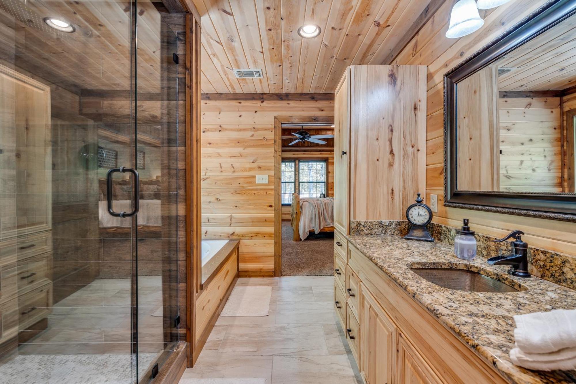 Cross Timbers Cabin On The Grove'S 25-Acres ブロークン・ボウ エクステリア 写真