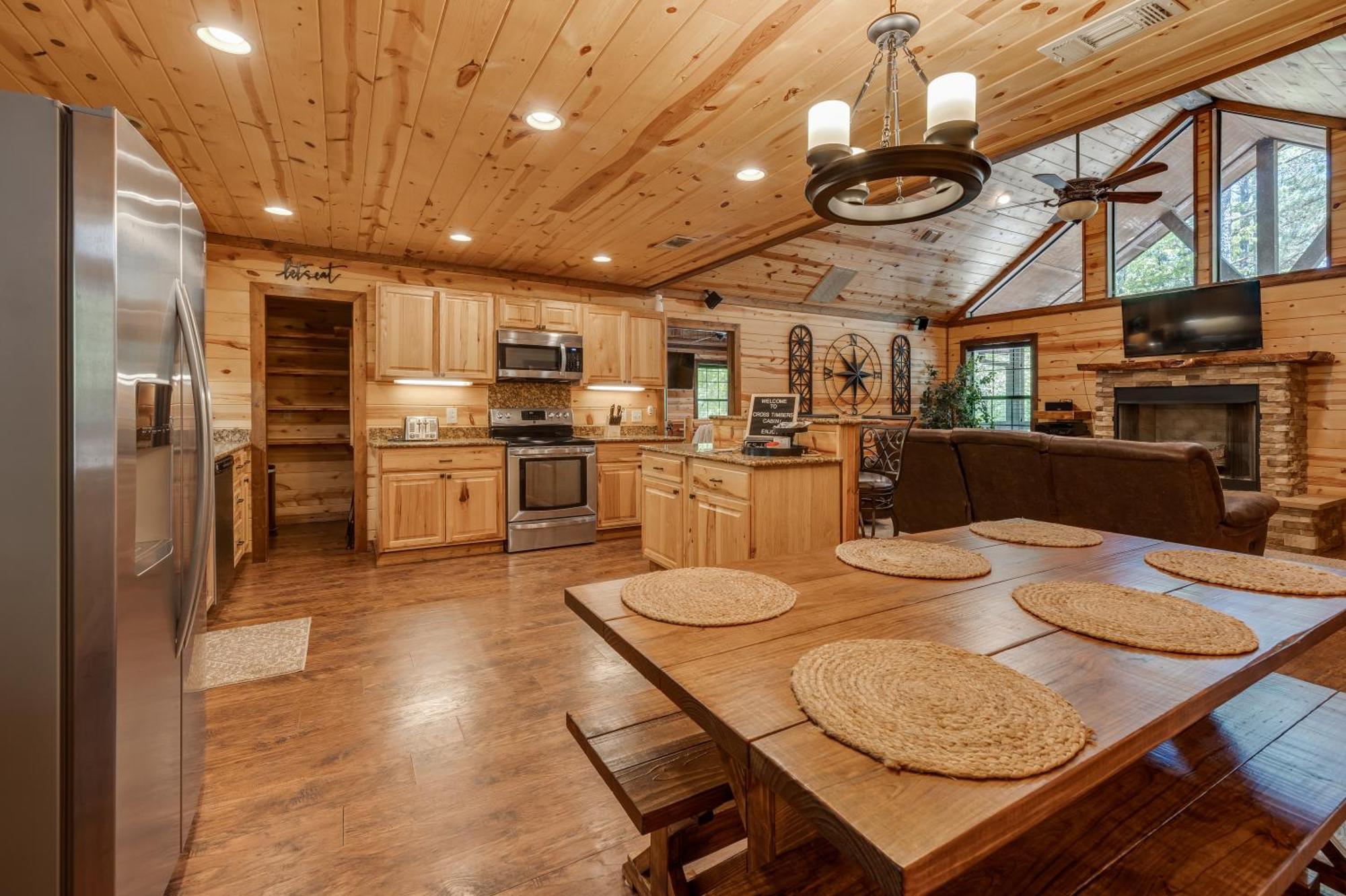 Cross Timbers Cabin On The Grove'S 25-Acres ブロークン・ボウ エクステリア 写真